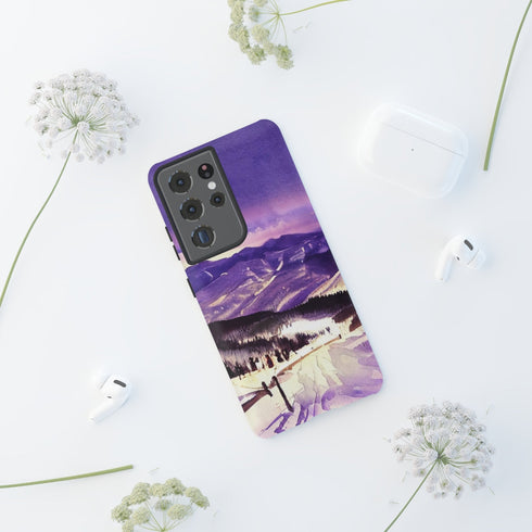 Vail Colorado at Christmas - Impact Resistant Phone Case